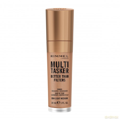 RIMMEL Multi Tasker Wielozadaniowa baza pod makijaż + korektor 004 LIGHT MEDIUM 30 ml