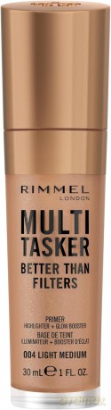 RIMMEL Multi Tasker Wielozadaniowa baza pod makijaż + korektor 004 LIGHT MEDIUM 30 ml