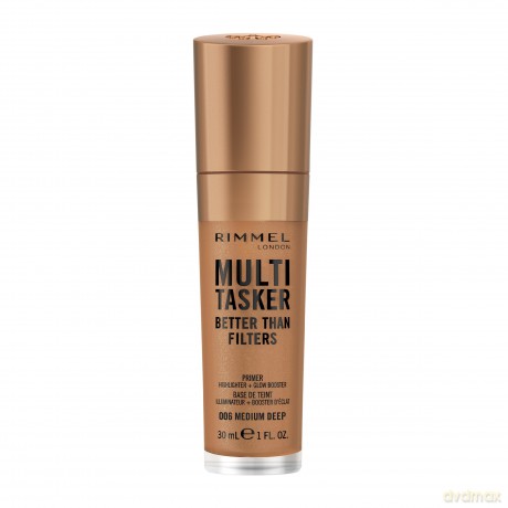 RIMMEL Multi Tasker Wielozadaniowa baza pod makijaż + korektor 006 MEDIUM DEEP 30 ml