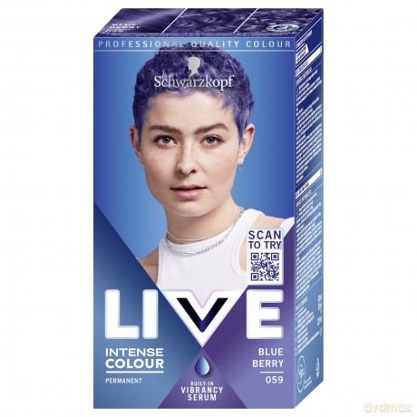 SCHWARZKOPF Live Blue Berry Farba do włosów 059