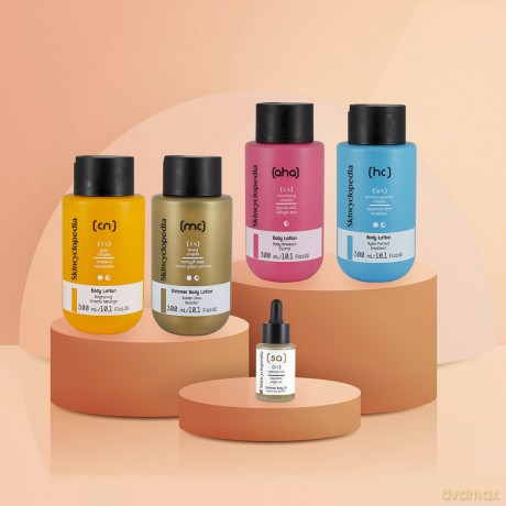 SKINCYCLOPEDIA Balsam funkcyjny do ciała z 5% Kompleksem Rozświetlającym 300 ml