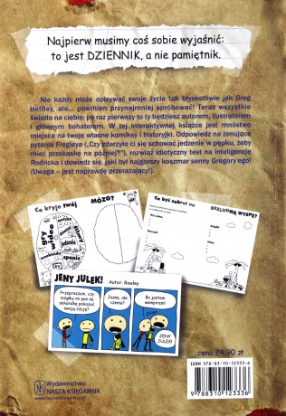 Dziennik Cwaniaczka Zrób To Sam - Jeff Kinney [KSIĄŻKA]