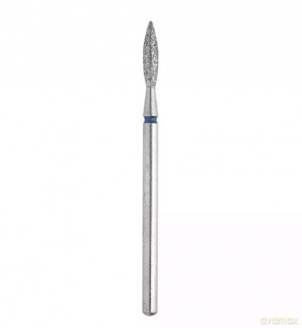 STALEKS Frez do paznokci - diamentowy płomyk 2.3/10mm (niebieski) 1szt