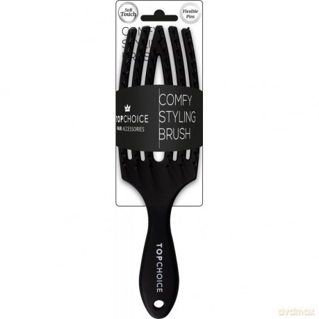 TOP CHOICE Hair Accesories Szczotka do czesania włosów Comfy (64661) 1szt