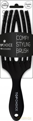 TOP CHOICE Hair Accesories Szczotka do czesania włosów Comfy (64661) 1szt
