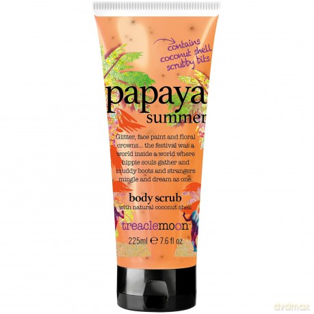 TREACLEMOON Papaya Summer Wygładzający Peeling do ciała 225ml