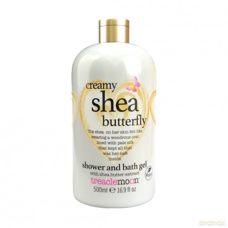 TREACLEMOON Shea Butterfly Kremowy Żel pod prysznic i do kąpieli 500ml