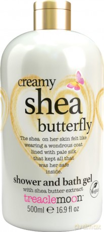 TREACLEMOON Shea Butterfly Kremowy Żel pod prysznic i do kąpieli 500ml