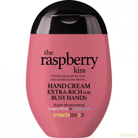 TREACLEMOON The Raspberry Kiss Bogaty Super Nawilżający Krem do rąk Dragon Fruit&Almond Oil 75ml
