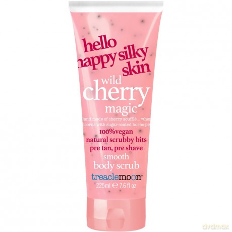 TREACLEMOON Wild Cherry Magic Wygładzający Peeling do ciała 225ml