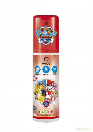 VACO Paw Patrol Płyn na komary,kleszcze i meszki - dla dzieci (1+) 90ml