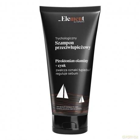 VIS PLANTIS Element Trychologiczny szampon przeciwłupieżowy dla mężczyzn 200ml