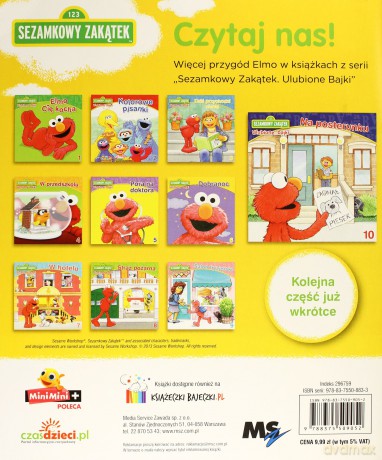 Elmo w Mieście Sezamkowy Zakątek 2 [KSIĄŻKA]