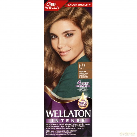 WELLA Wellaton Intense Farba do włosów 6/7 - Głęboka Czekolada 1op.