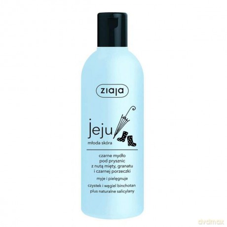 Ziaja Jeju Czarny Żel Myjacy Do Ciała
