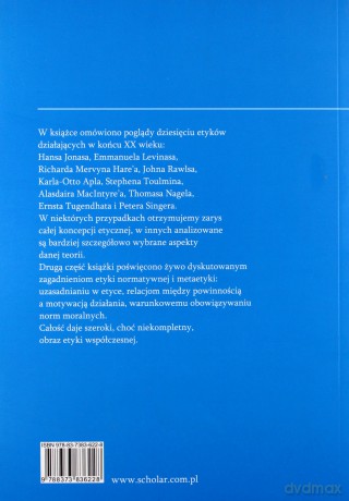 Etyka U Schyłku Drugiego Tysiąclecia [KSIĄŻKA]