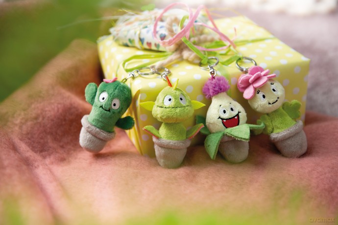NICI GREEN wieszak/brelok na klucze Mięsożerna Gisela 10 cm