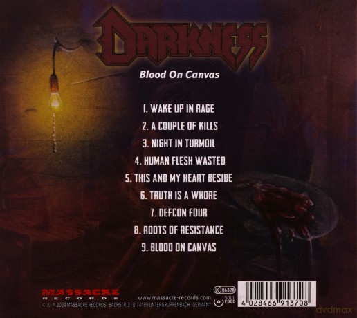 Darkness: Blood On Canvas (digipack) [CD]