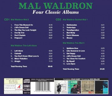 Mal Waldron: Four Classic Albums [2CD]