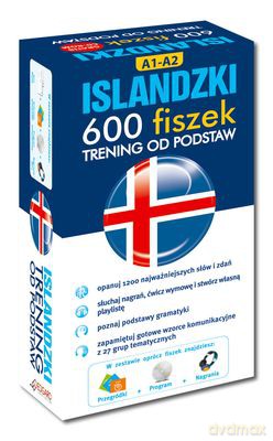 Fiszki Islandzki A1-A2 600 Fiszek Trening Od Podstaw [KSIĄŻKA]