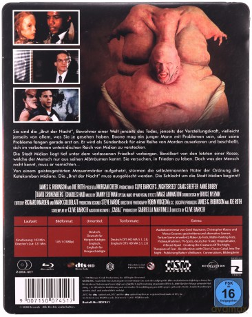 Nightbreed (Nocne plemię) (steelbook) [Blu-Ray]