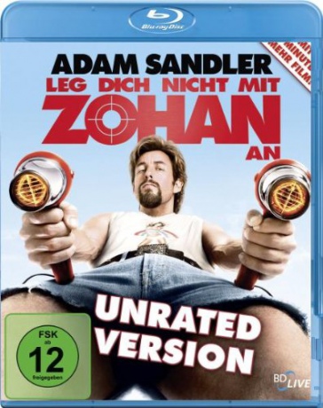You Don't Mess with the Zohan (Nie zadzieraj z fryzjerem) [Blu-Ray]