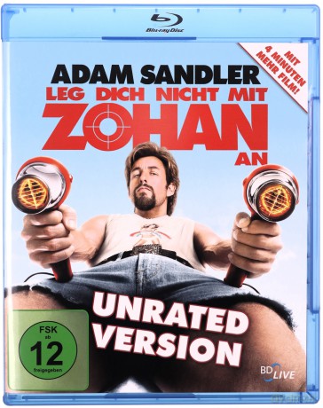 You Don't Mess with the Zohan (Nie zadzieraj z fryzjerem) [Blu-Ray]