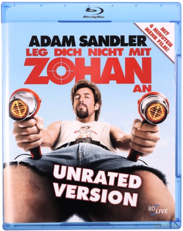 You Don't Mess with the Zohan (Nie zadzieraj z fryzjerem) [Blu-Ray]