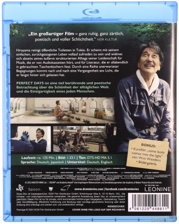 Perfect Days [Blu-Ray]