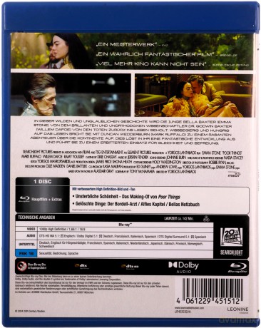 Poor Things (Biedne istoty) [Blu-Ray]