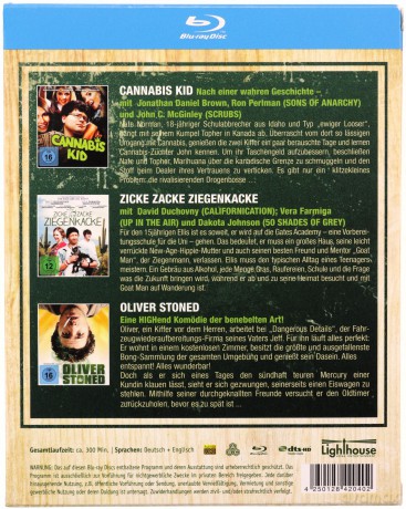 Smokeflix: Kid Cannabis / Goats / Oliver, Stoned [3xBlu-Ray]