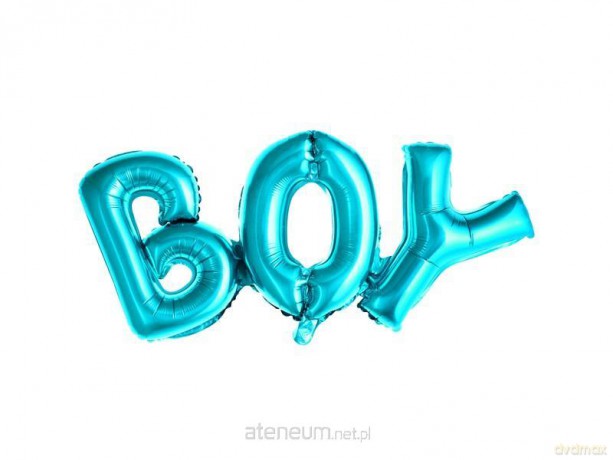 Balon foliowy Boy niebieski 67x29 cm