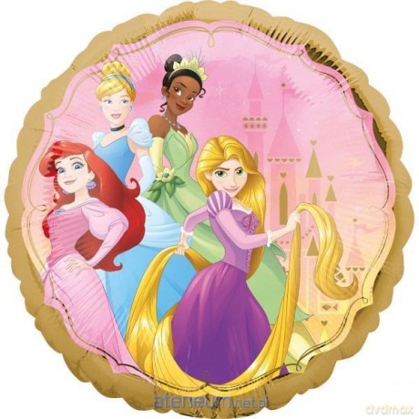 Balon foliowy Disney Princess standard 43 cm