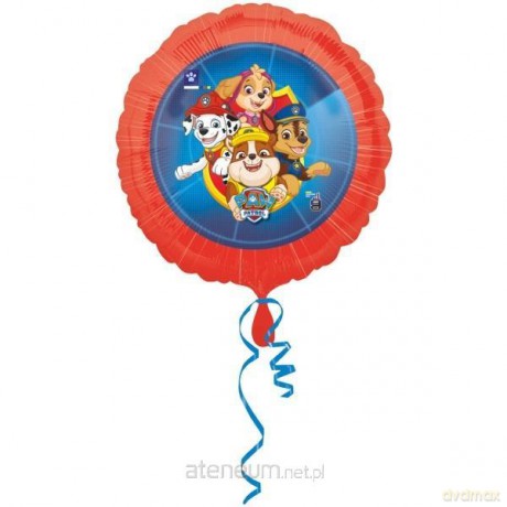Balon foliowy Paw Patrol standard 43 cm