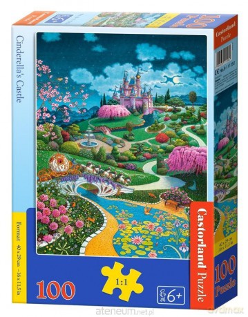 CASTORLAND 100 el. Cinderella's Castle [PUZZLE]