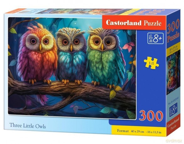 CASTORLAND 300 el. Three Little Owls [PUZZLE]