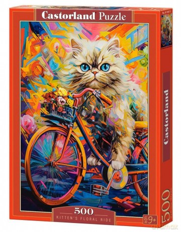 CASTORLAND 500 el. Kitten's Floral Ride [PUZZLE]