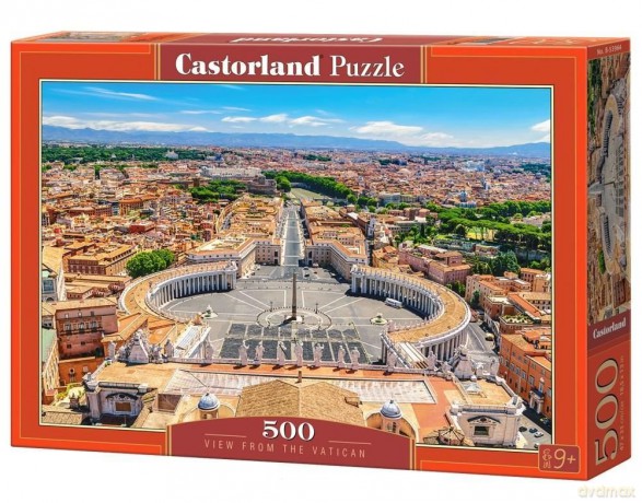 CASTORLAND 500 el. View from the Vatican [PUZZLE]