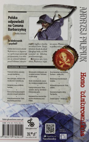 Homo Bimbrownikus - Andrzej Pilipiuk [KSIĄŻKA]