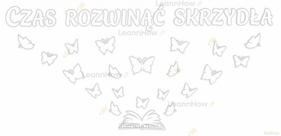 Dekoracje szkolne - Czas rozwinąć skrzydła XXL