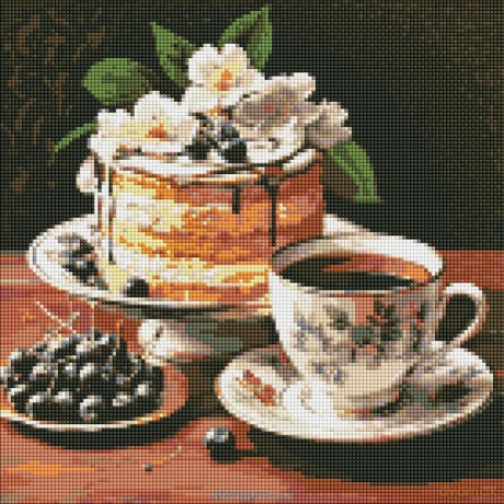 Diamentowa mozaika - Owocowa słodycz 40x40 cm