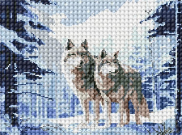 Diamentowa mozaika - Poświęcenie 30x40 cm