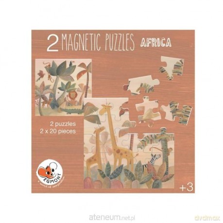 EGMONT Puzzle magnetyczne Afryka [PUZZLE]