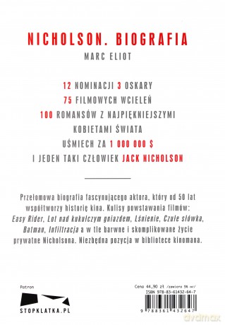 Jack Nicholson Biografia - Marc Eliot [KSIĄŻKA]