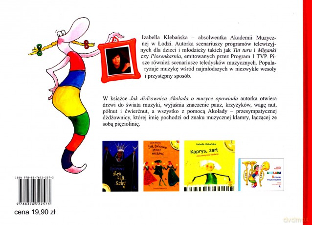 Jak Dżdżownica Alokada o Muzyce Opowiada - Izabella Klebańska [KSIĄŻKA]