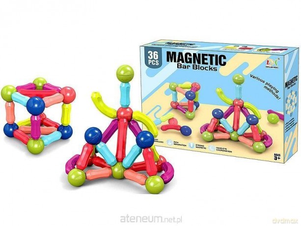 Klocki magnetyczne 3D 36el [KLOCKI]