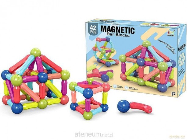 Klocki magnetyczne 3D 42el [KLOCKI]