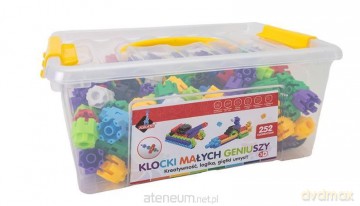 Klocki małych geniuszy śrubki 252 elementy [KLOCKI]