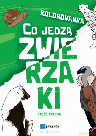 Kolorowanka: Co jedzą zwierzaki cz.3 - Dawid Wysocki [KSIĄŻKA]