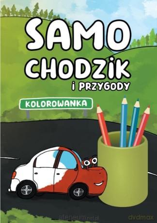 Kolorowanka: Samochodzik i przygody - Dawid Wysocki [KSIĄŻKA]